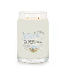 Yankee Signature Jar Candle - Large - Clean Cotton