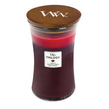 WoodWick Trilogy - Large - Sun Ripened Berries - Candle Cottage