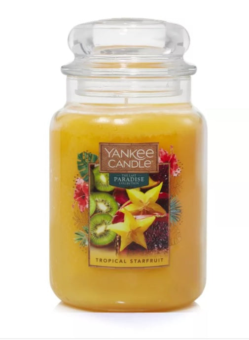 Yankee Classic Jar Candle - Large - Tropical Starfruit