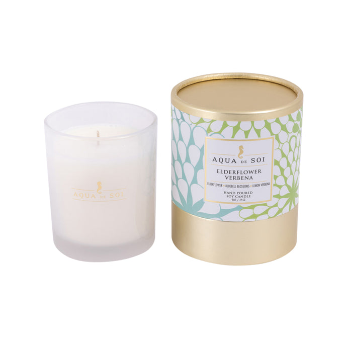 The SOi Co Elderflower Verbena Boxed Candle 9oz