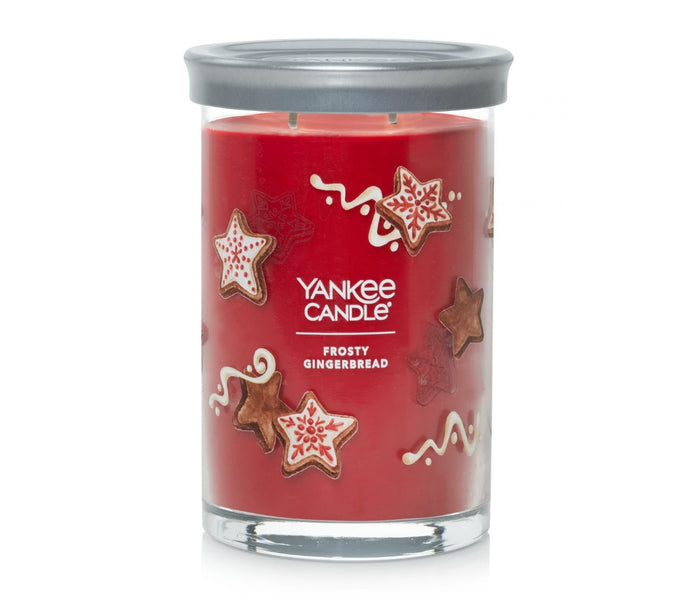 Yankee Signature Tumbler Candle - Large - Frosty Gingerbread