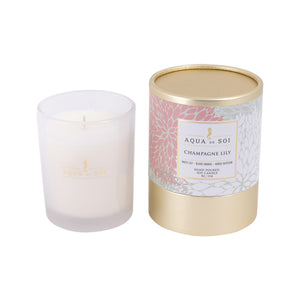 The SOi Co Champagne Lily Boxed Candle 9oz