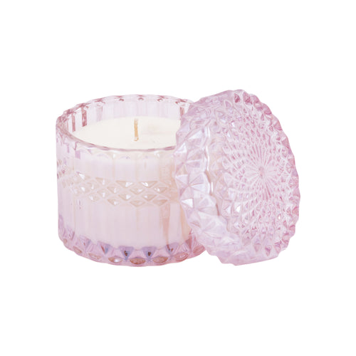 The SOi Co Champagne Lily Petite Shimmer Candle 8oz