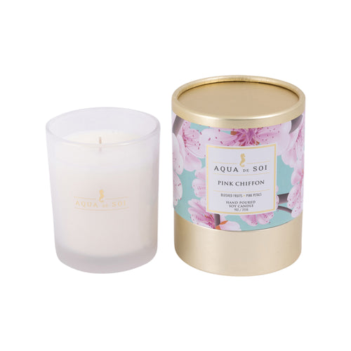 The SOi Co Pink Chiffon Boxed Candle 9oz