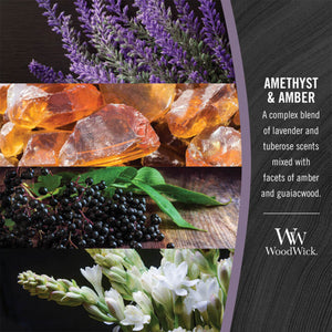 WoodWick - Medium - Amethyst & Amber