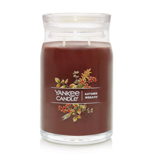 Yankee Signature Jar Candle - Large - Autumn Wreath
