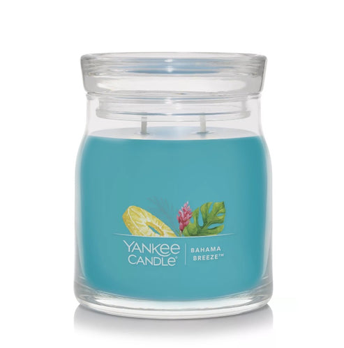 Yankee Signature Jar Candle - Medium - Bahama Breeze