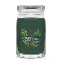 Yankee Signature Jar Candle - Large - Balsam & Cedar