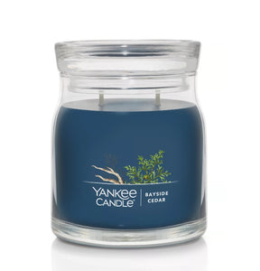 Yankee Signature Jar Candle - Medium - Bayside Cedar