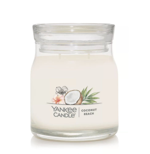 Yankee Signature Jar Candle - Medium - Coconut Beach