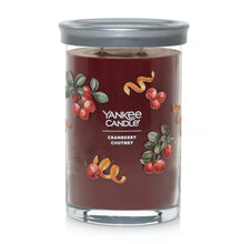 Yankee Signature Tumbler Candle - Large - Cranberry Chutney