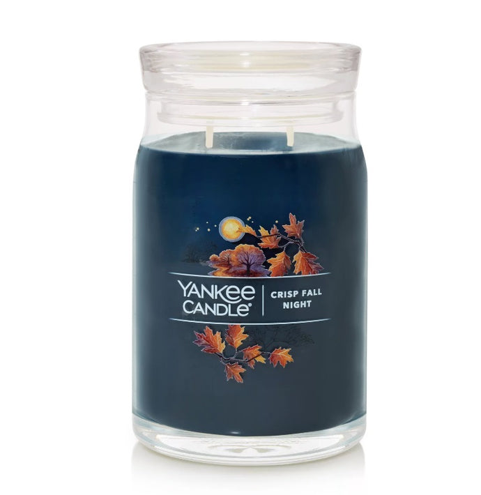 Yankee Signature Jar Candle - Large - Crisp Fall Night
