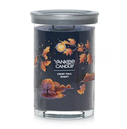 Yankee Signature Tumbler Candle - Large - Crisp Fall Night