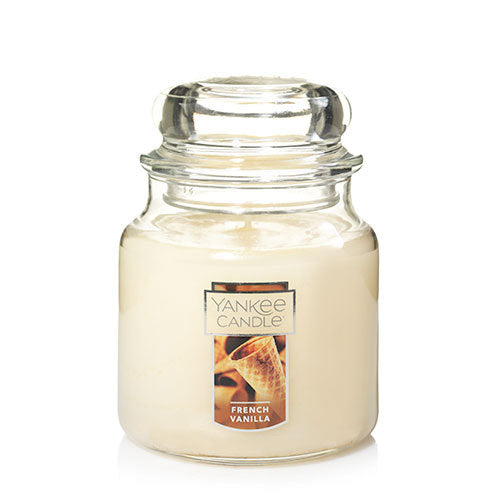 Yankee Classic Jar Candle - French Vanilla - Candle Cottage