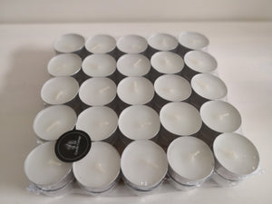 Unscented Tealight 50 Pack