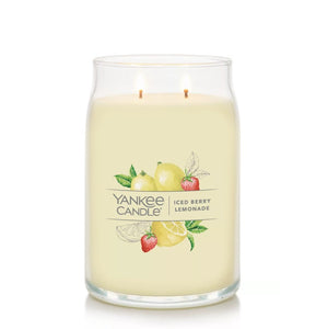 Yankee Signature Jar Candle - Large - Iced Berry Lemonade