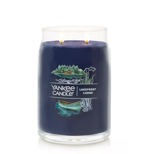 Yankee Signature Jar Candle - Large - Lakefront Lodge