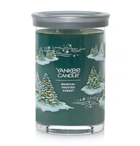 Yankee Signature Tumbler Candle - Large - Magical Frosted Forest