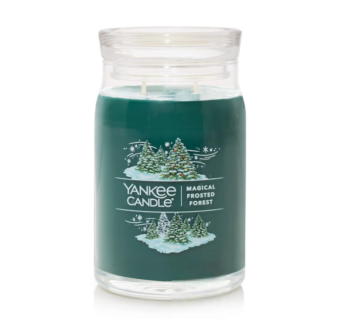 Yankee Signature Jar Candle - Large - Magical Frosted Forest