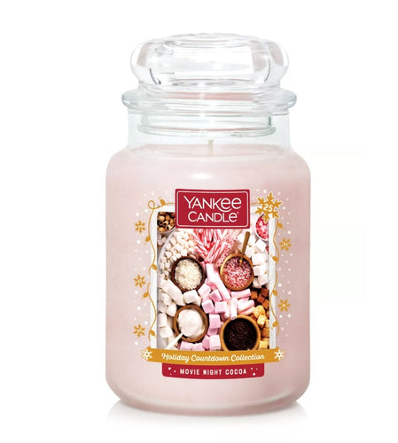 Yankee Classic Jar Candle - Large - Movie Night Cocoa