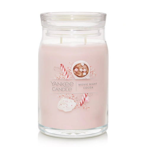 Yankee Signature Jar Candle - Large - Movie Night Cocoa