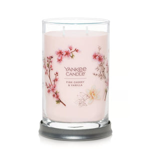 Yankee Signature Tumbler Candle - Large - Pink Cherry & Vanilla