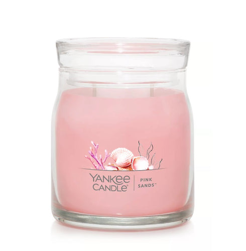 Yankee Signature Jar Candle - Medium - Pink Sands