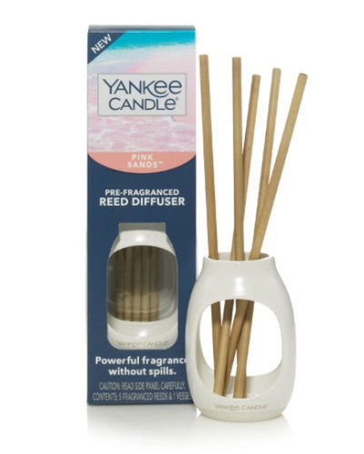 Yankee Candle Pre-Fragranced Reed Diffuser - Pink Sands