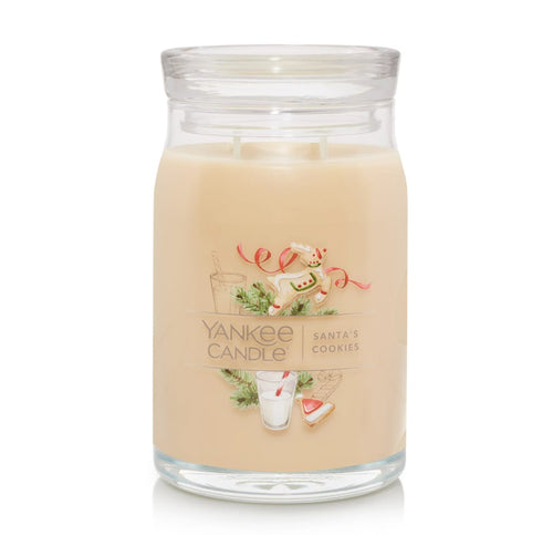 Yankee Signature Jar Candle - Large - Santa's Cookies