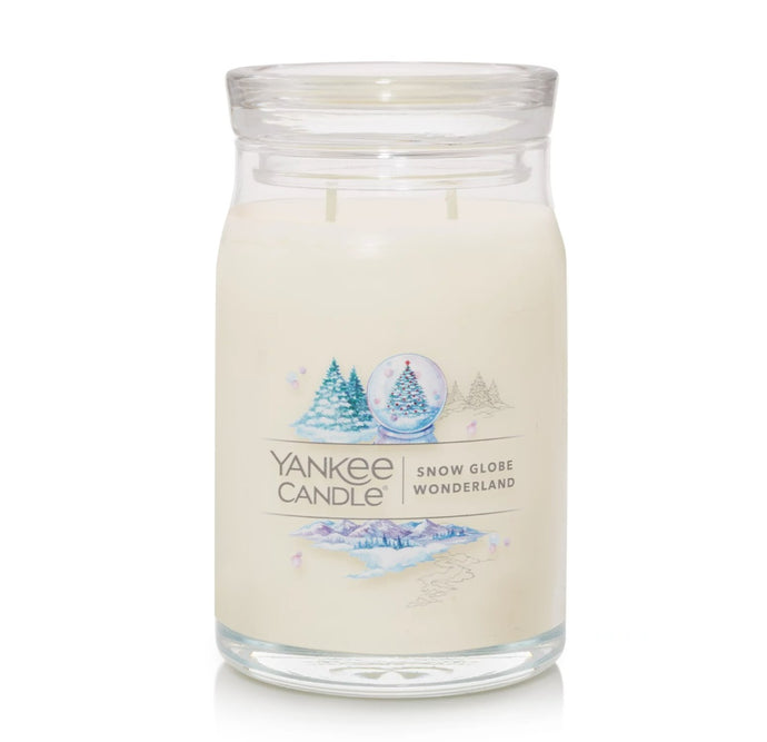 Yankee Signature Jar Candle - Large - Snow Globe Wonderland