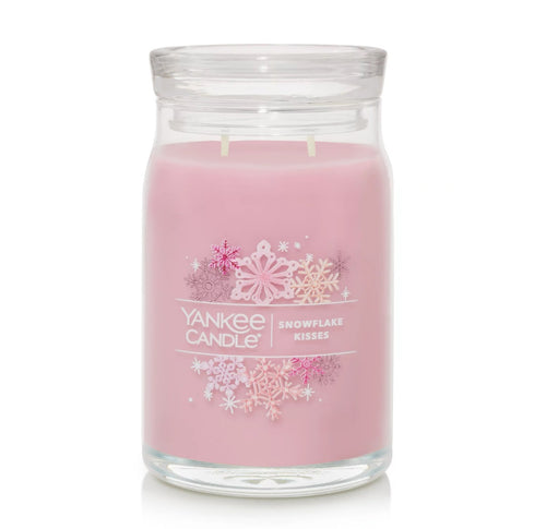 Yankee Signature Jar Candle - Large - Snowflake Kisses