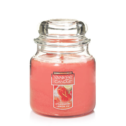 Yankee Classic Jar Candle - Strawberry Lemon Ice - Candle Cottage