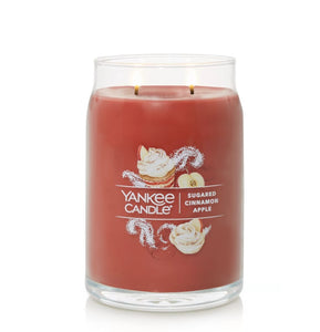 Yankee Signature Jar Candle - Large - Sugared Cinnamon Apple