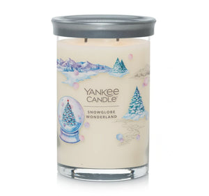 Yankee Signature Tumbler Candle - Large - Snow Globe Wonderland