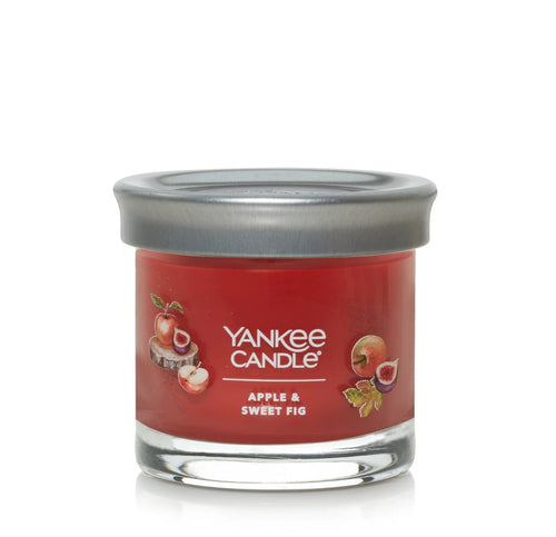 Yankee Signature Tumbler Candle - Small - Apple & Sweet Fig