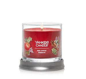 Yankee Signature Tumbler Candle - Small - Red Apple Wreath