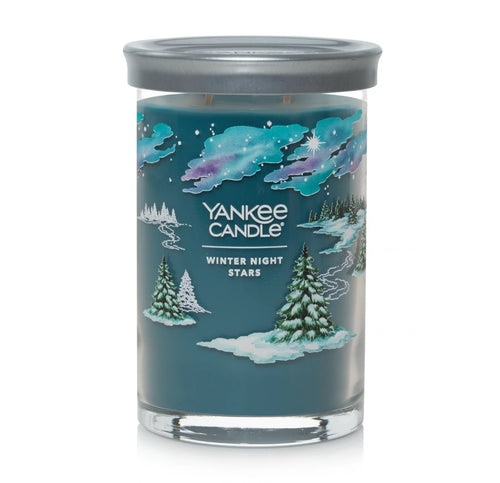 Yankee Signature Tumbler Candle - Large - Winter Night Stars