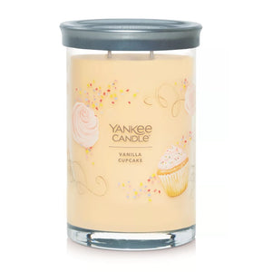 Yankee Signature Tumbler Candle - Large - Vanilla Cupcake