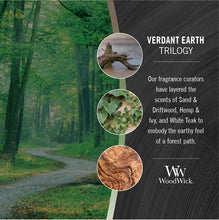 WoodWick - Medium - Verdant Earth - Trilogy