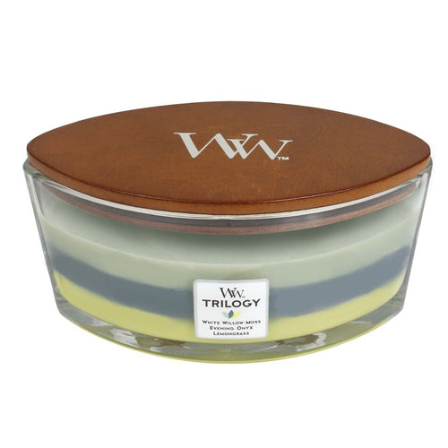 WoodWick Hearthwick Trilogy -  Woodland Shade - Candle Cottage