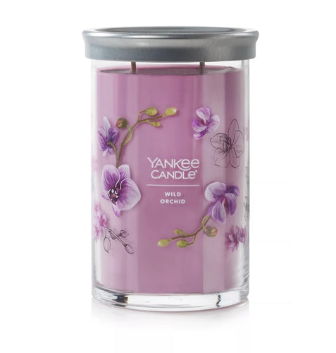 Yankee Signature Tumbler Candle - Large - Wild Orchid