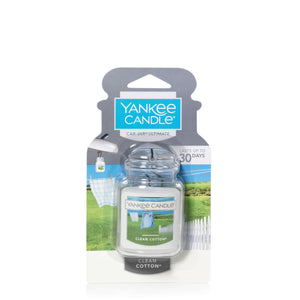 Yankee Car Jar Ultimate - Clean Cotton - Candle Cottage