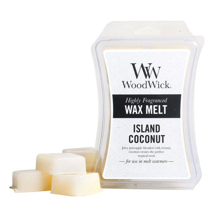 WoodWick Wax Melt - Island Coconut - Candle Cottage
