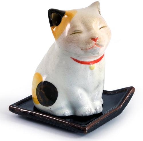Shoyeido Incenser Holder - Kitten