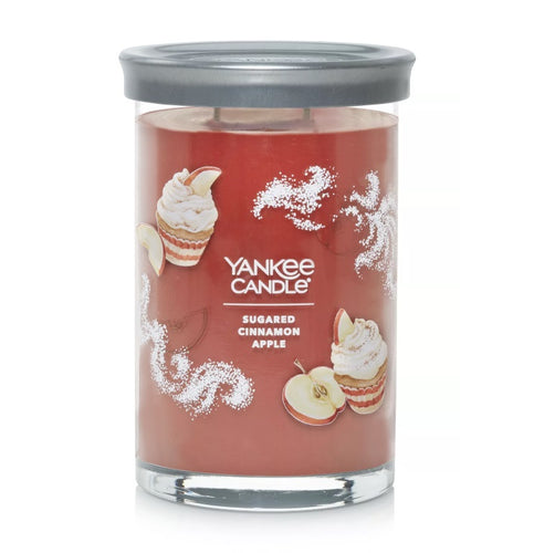 Yankee Signature Tumbler Candle - Large - Sugared Cinnamon Apple