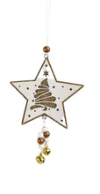 Glitter Tree in Tree & Star Hanging Decoration