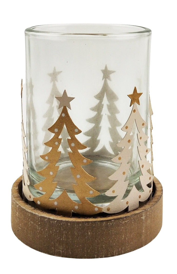 Christmas Tree Cutout Tealight Decoration