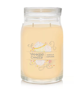 Yankee Signature Jar Candle - Large - Vanilla Cupcake