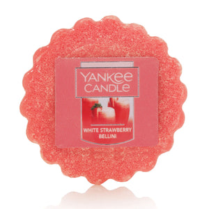 Yankee - Wax Melt Tarts - White Strawberry Bellini