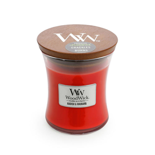 WoodWick - Radish & Rhubarb - Candle Cottage